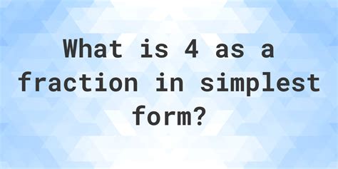 2.4 as a fraction - The first step to converting 2.25 to a fraction is to re-write 2.25 in the form p/q where p and q both are positive integers. To start with, 2.25 can be written as simply 2.25/1 to technically be written as a fraction. Step 2: Next, we will count the number of fractional digits after the decimal point in 2.25, which in this case is 2.